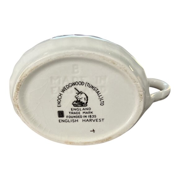 Vintage Enoch Wedgwood English Harvest Creamer – Fruit Motif – Made in England – - Picture 5 of 5